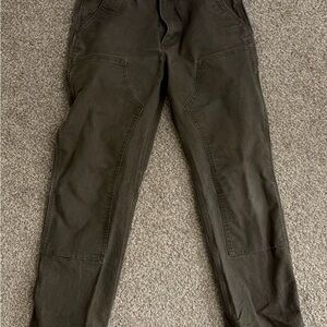 Carhartt Men's Dark Olive Cargo Pants